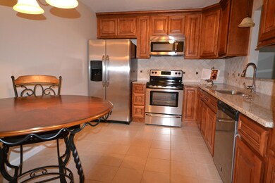 completely remodeled eat in kitchen
