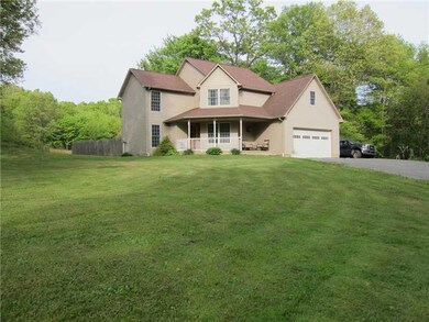Exterior Front. This property is well set back fro