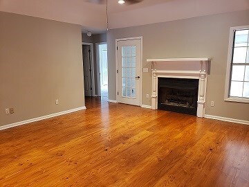 Living room w/beautiful wood floors