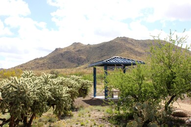 Picnic area across street