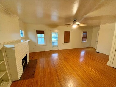 upstairs living room with porch