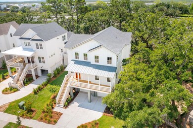 Aerial front view