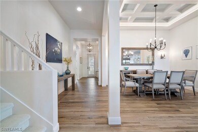 Looking towards front door