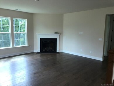Living Room with corner fireplace