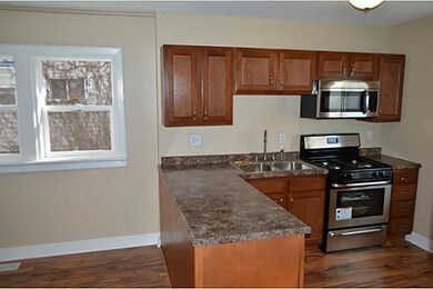Kitchen. New oak cabinets and counter top