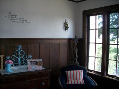 Entry way with original woodwork