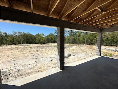 Covered front porch and lot