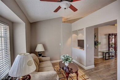 Den or office off the foyer entrance at front of h