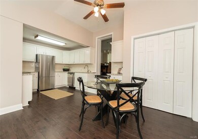 Kitchen with breakfast area