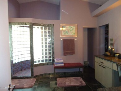 Upgraded Mstr.Bath, Glass Block Shower
