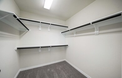 View of your large walk-in closet.