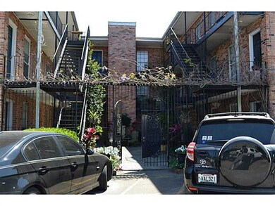 Patio/Deck. Entrance to patio from parking area