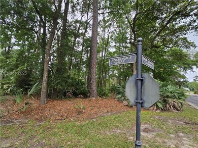 Corner view of Property