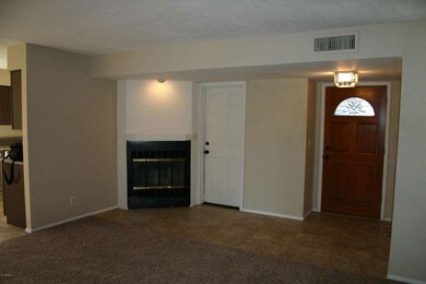 Front Door, Fireplace