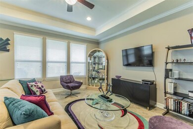 Living Room has beautiful natural light.