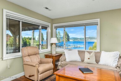 Lake view from living room