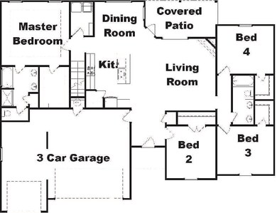 1 ST FLOOR
SUBJECT TO CHANGE