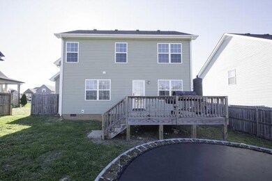 Rear of home