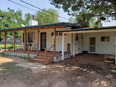 Covered front deck