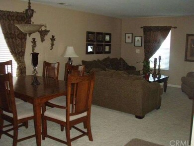 Formal dining area and family room