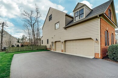 Three car garage offers car parking and nice stora