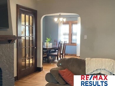 Great floor plan, this home opens up into the living and dining room.