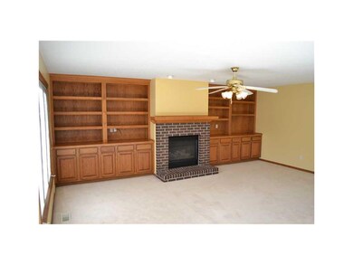 Family Room. This large family room features: Buil