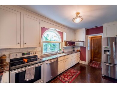 Fully applianced kitchen with stunning granite cou