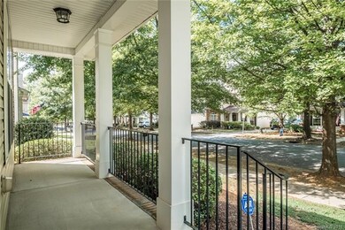 Views of the tree-lined street from your front por