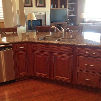 Kitchen Island View