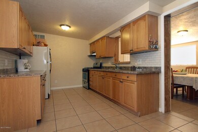 Kitchen and dining area