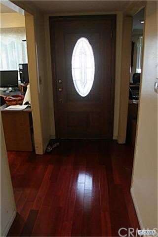 ENTRANCE WITH HARDWOOD FLOOR