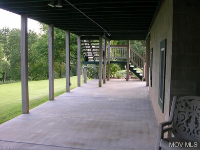 Patio Area Under Deck
