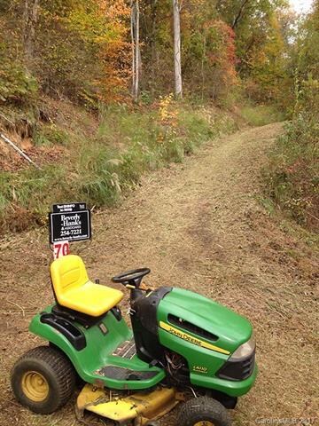 Drive when mowed