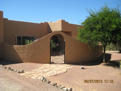 Gated Courtyard entry