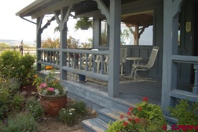 Main house front porch