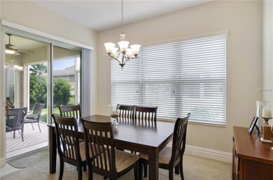 Kitchen Nook with Sliders to Covered Lanai