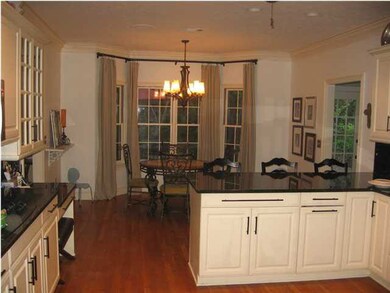 Kitchen with eating area.