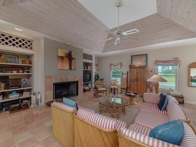 Family Room with fireplace