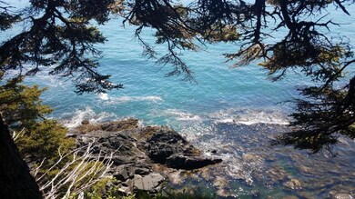 from cliffs half tide