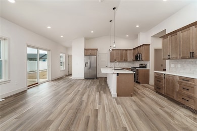 Open concept living space