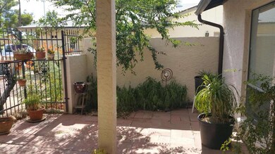 Large Private front patio
