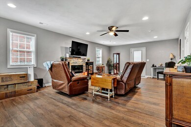 Living Room w/Space for Dining Area Also
