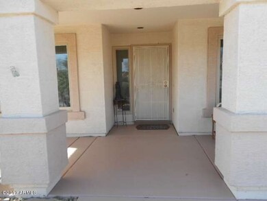 Front door........