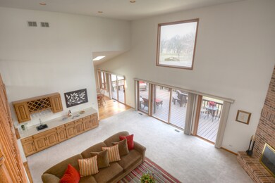 View from 2nd Floor to Family Room