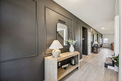 Wow! Look at this beautiful accent wall, bringing