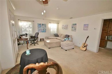 Lots of light in the sizeable living room