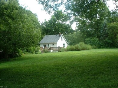 Rear view of house