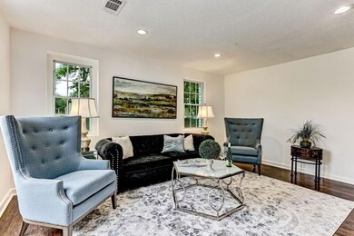 Spacious living space.