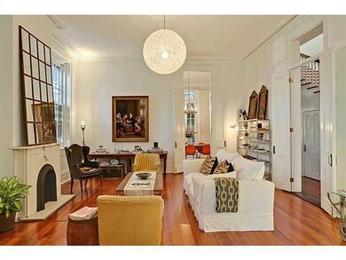 Living Room. Double Parlor